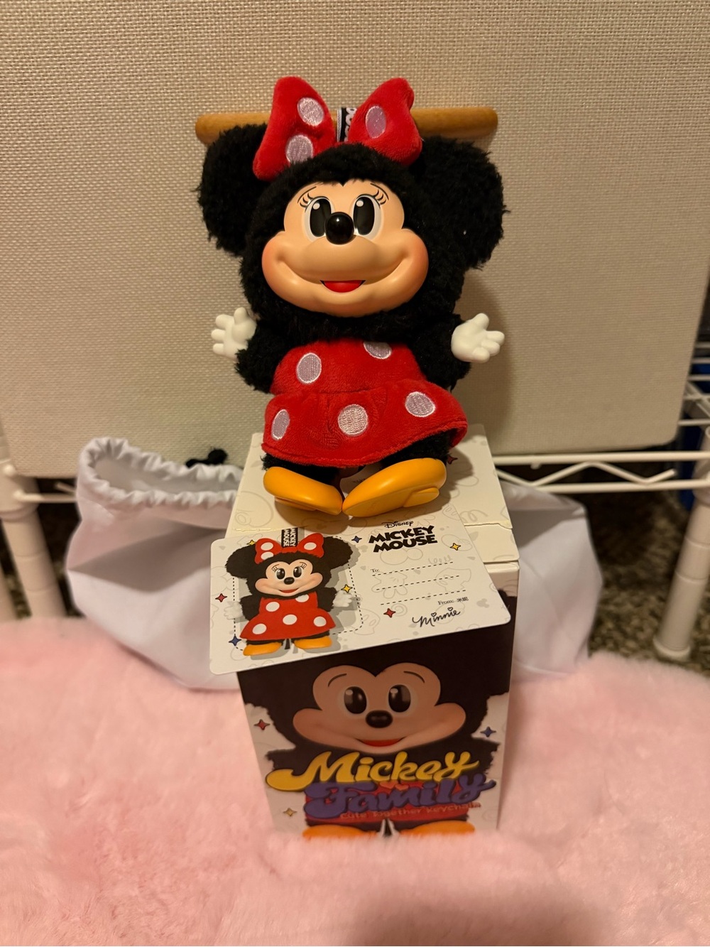 Disney Minnie Mouse Plush - Red, Black, Yellow